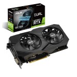 ASUS RTX 2060 6G GDDR6 GeForce OC Dual-Fan EVO Edition Graphics Card - DUAL-RTX2060-O6G-EVO